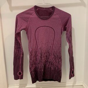 Lululemon Swiftly Tech Long sleeve Shirt Size 4